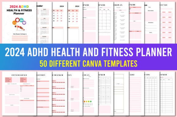 2024 ADHD Health & Fitness Planner: A Complete Guide