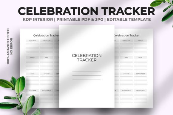 Celebration Tracker KDP Interior: A Hands-On Resource for Low‑Content Creators