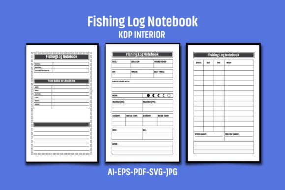 Fishing Log Notebook KDP Interior: A Practical Asset for Self-Publishers Who Value Their Time