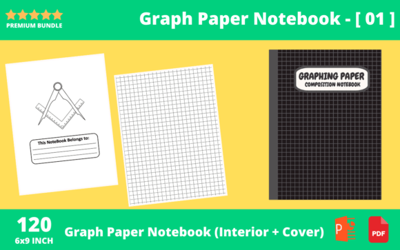 KDP Graph Paper Notebook, Volume 01