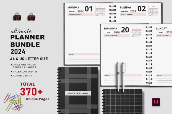 Moleskine 2024 Daily Planner Vol.52: Evaluating the Digital Daily Planner Bundle