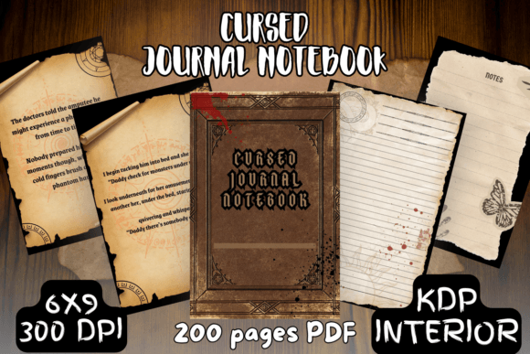 Spooky Cursed Journal KDP Interior: Creative Uses & Inspiration