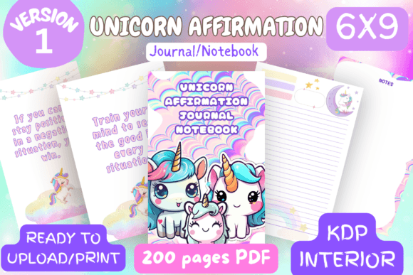 The Magical Unicorn Journal KDP Interior V3 as a Gateway to Mindful Creation