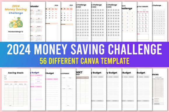Transform Savings with a 2024 Money Saving Challenge Planner
